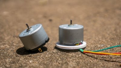 36mm BLDCモーターとブラシ付きDCモーターの比較